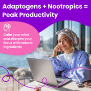 Barely Halal Gummies - Ashwagandha, Shilajit, Sea Moss, Lion's Mane, Black Seed - Halal Certified, Vegan, Mood &Focus Support - 60 Gummies