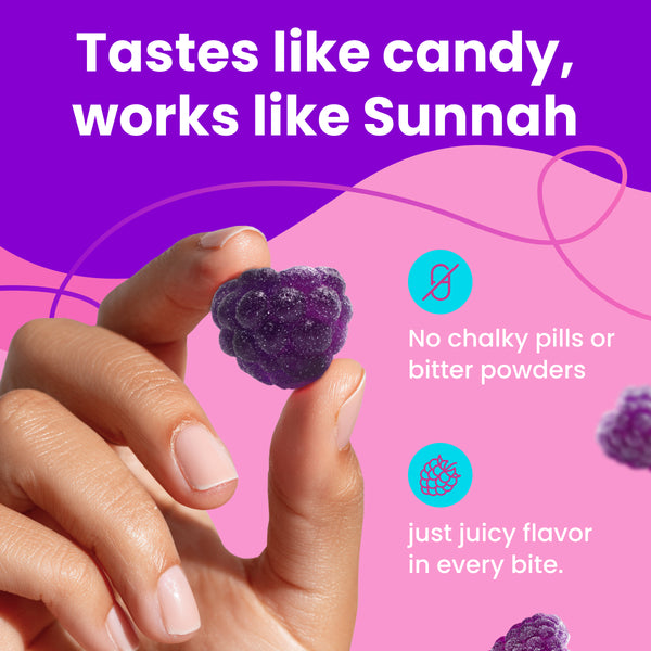 Barely Halal Gummies - Ashwagandha, Shilajit, Sea Moss, Lion's Mane, Black Seed - Halal Certified, Vegan, Mood &Focus Support - 60 Gummies