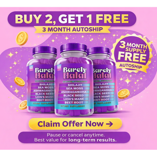 3 Month Auto Ship Barely Halal Gummies
